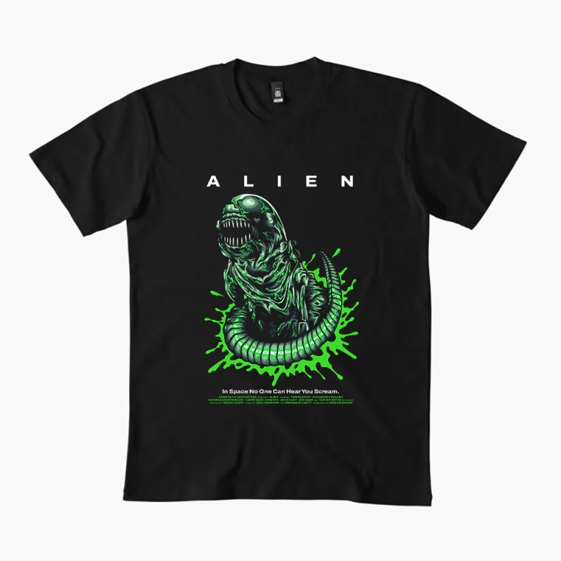 

Chestburster 80s Retro Sic fi Alien Gift T Shirt Weyland Yutani Lv 426 Graphic Clothes 0312 100% cotton print All size tops