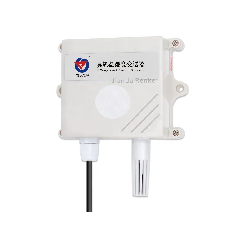 RS-O3-*-2 Waterproof O3 Gas Monitor 12v 24v 4 20ma Rs485 Output Ozone Sensor O3