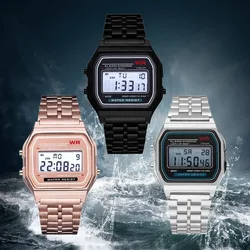 New Fashionable Men's and Women's Watches Electronic Watches Sports Watches Ultra-thin Night light Alarms Children's Electronics