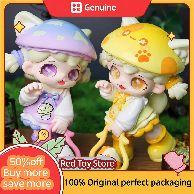 

Новый оригинальный дневник Mioco в сопровождении, слепая коробка Caixa Caja, куклы для девочек и мальчиков, подарок Kawaii Mystery Box, аниме, экшн-фигурки, игрушки