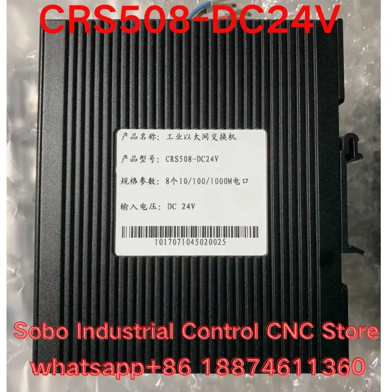 Second-hand Tested OK Ethernet switch CRS508-DC24V  Fast Shipping