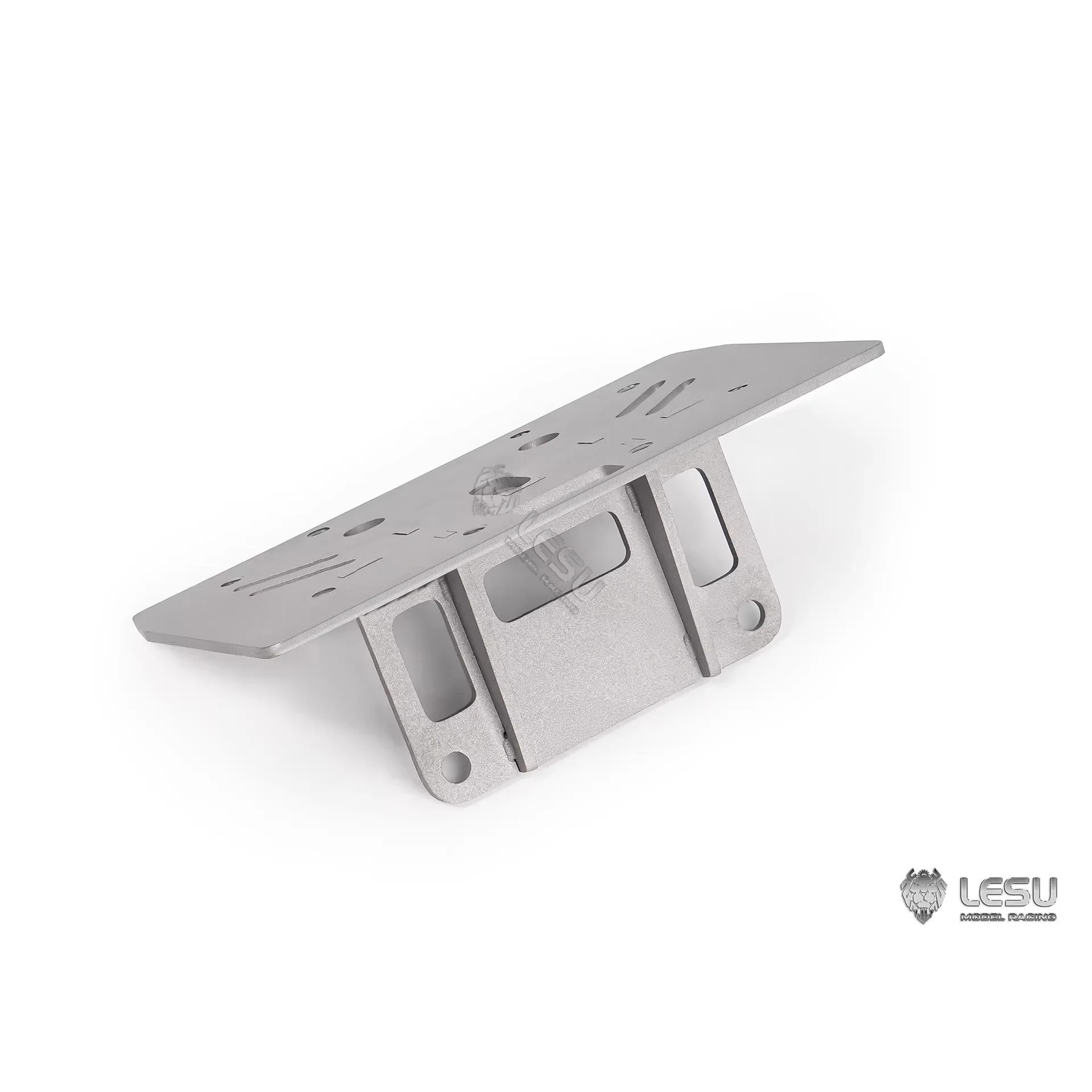 LESU Teile Metall-Fronthalterungen für Hydraulische Stützbeine 1/14 DIY RC Roll-on Roll-off Muldenkipper 3363 3348 TGS Kranwagenmodell – Detail 12
