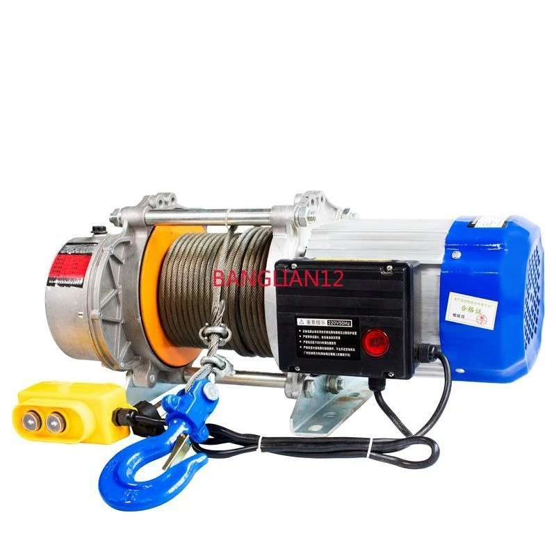 

380V lift 220v household small crane 1 ton 1.5t electric hoist hoist