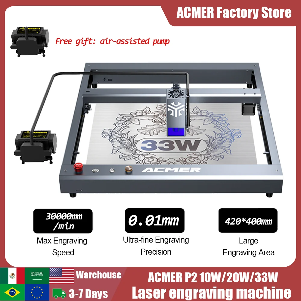 Acmer P2 Laser Engr…
