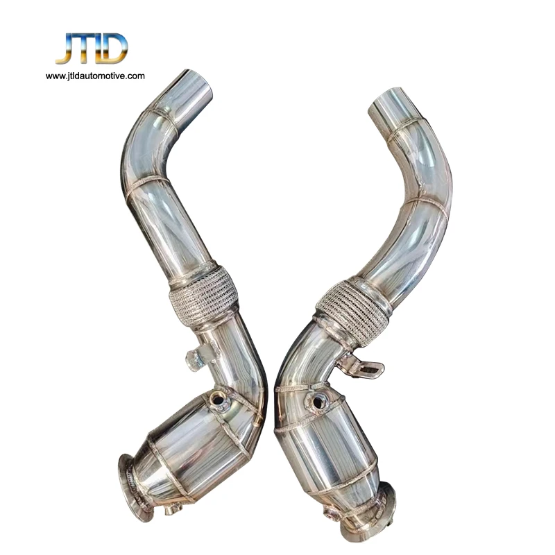 

Downpipe For BMW X7 M50i & X5 M50i xDrive N63R 2017-2021 G07 304 Stainless Steel Performance Catless Exhaust System