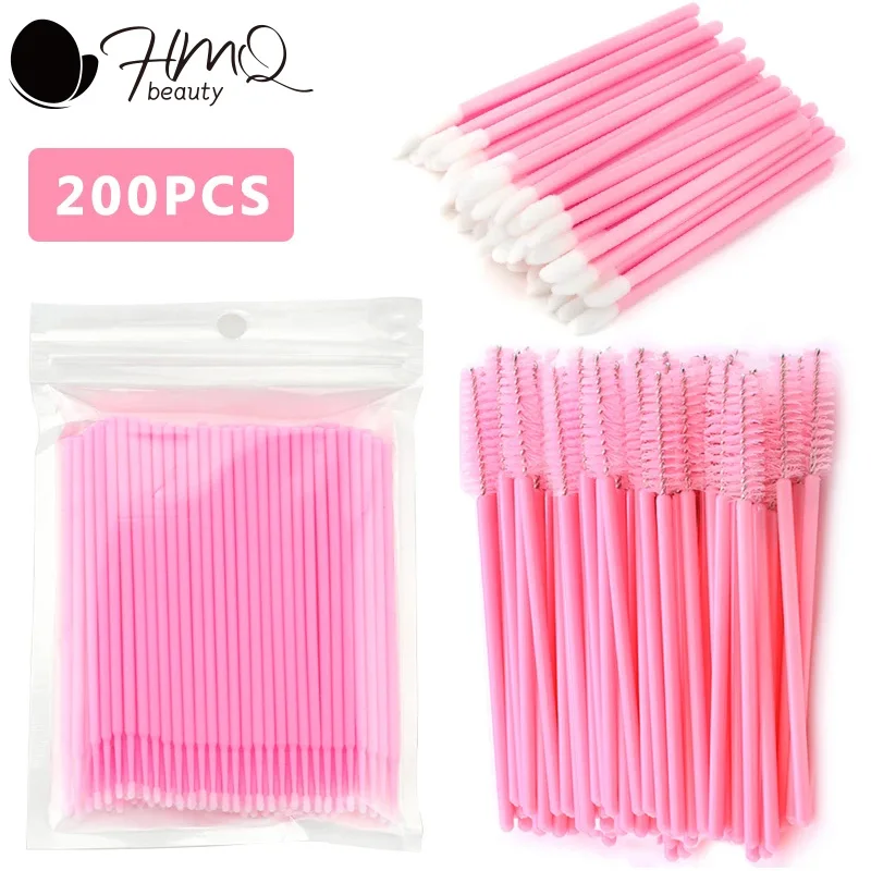 200 Pz Spazzole Per Estensione Ciglia Usa E Getta Spazzola Per Rimozione Ciglia Spazzola Per Pulizia Micro Spazzole Spazzola Per Ciglia Per Strumenti Di Estensione Ciglia