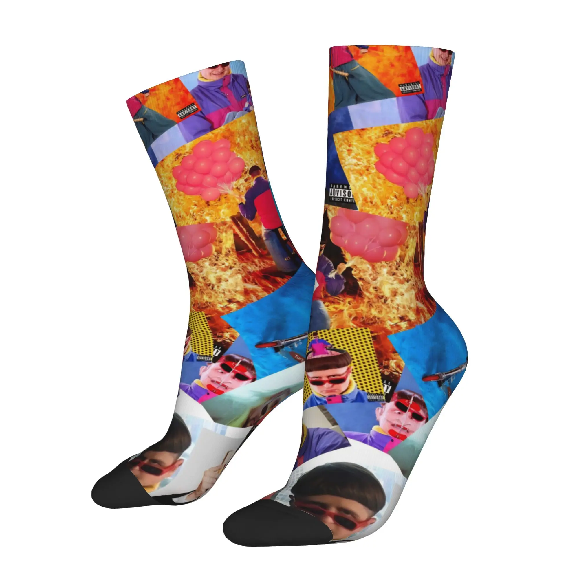 Winter Warm Cool Unisex Singer O-Oliver Tree Socks  Breathable Basketball Socks