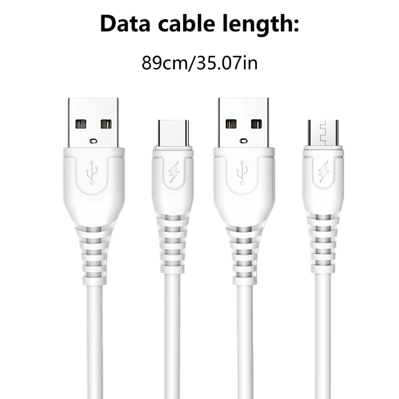 Câble données USB vers Type C/USB 5 broches, câble d'alimentation à rapide 2A, 100cm, livraison directe