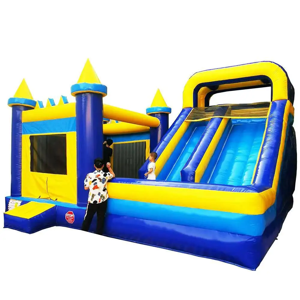 Commercial Grade Inflatable For Kids And Adult Jumping House Bouncer Castle With Slide