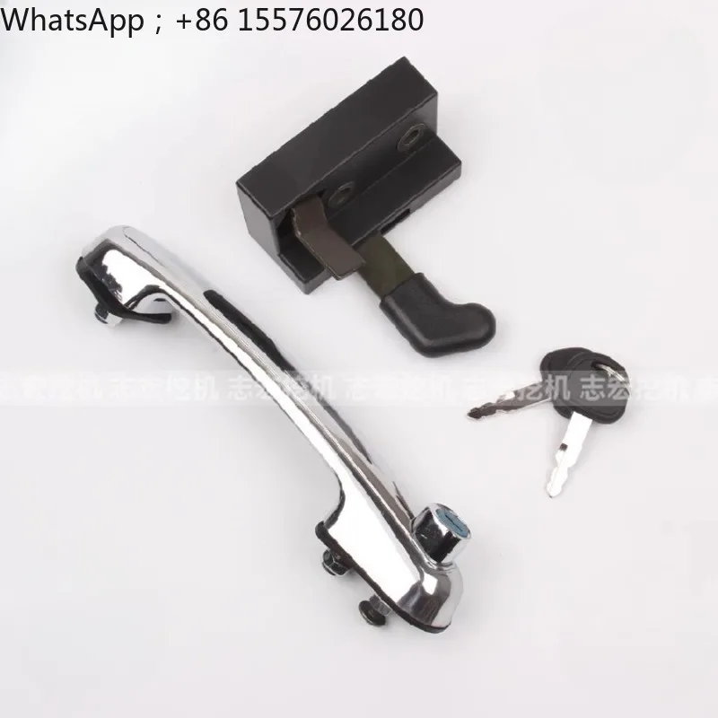 Cab Lock Block Handle Door Lock Fit For Doosan Daewoo Excavator DX55-9C DX60-9C
