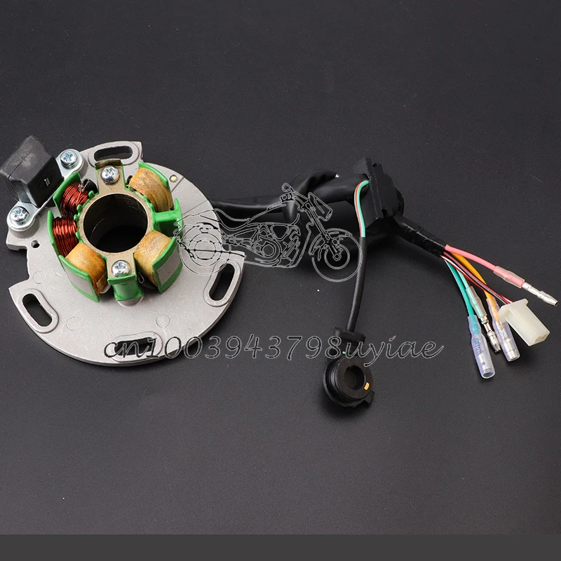 

Motorcycle Lifan 150cc 8 coil Magneto Stator for Horizontal Motor Racing Rotor Dirt pit monkey Bike 140 Parts