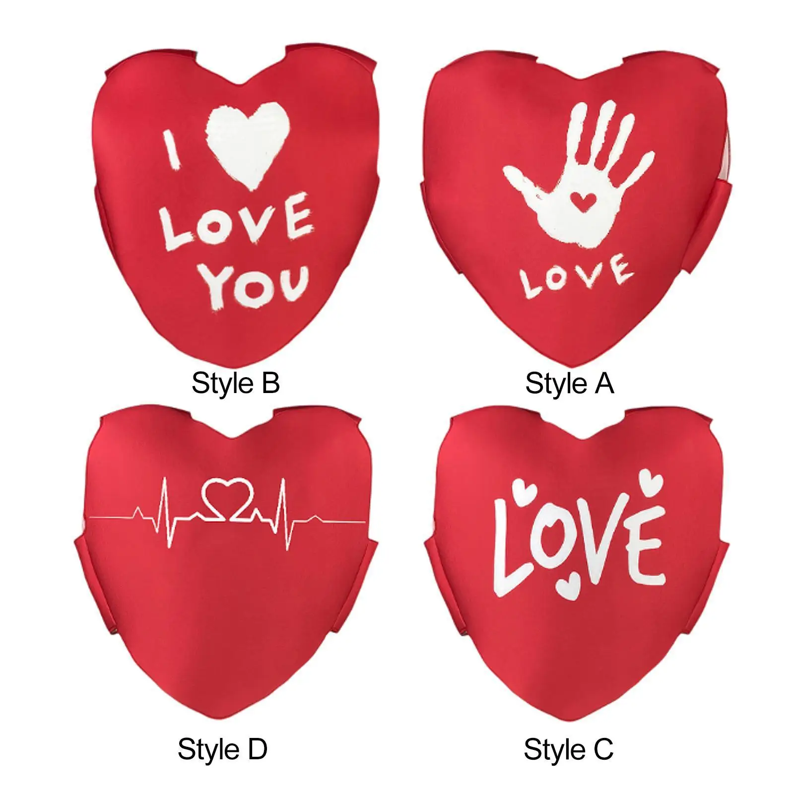 ハートコスチューム レッド 男性用 女性用 大人用 バレンタイン コスプレ衣装 小道具用