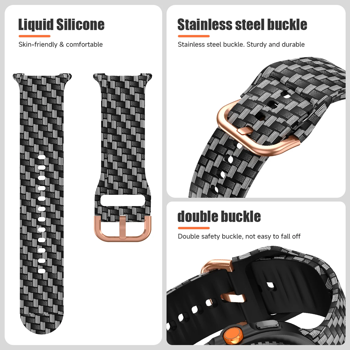 Silicone Strap for Samsung Galaxy Watch 8 40 44mm/8 Classic Sport  Men Women Printed Rubber Band for Galaxy 8 40 44mm Band