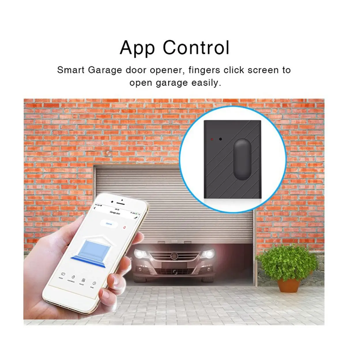 DT688 STOCK-Tuya Garage Door Controller Door Opener Automatic WiFi Smart Home Work with Home Voice Control App