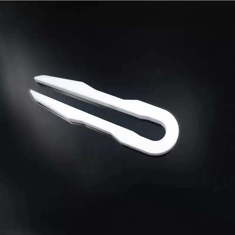 Polytetrafluoroethylene tweezers PTFE PTFE tweezers High temperature and acid alkali resistant laboratory tweezers