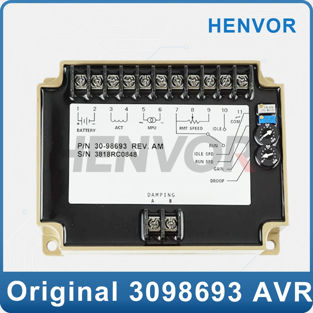 

3098693 Speed Board Generator Set Speed Controller Remote Module Silent Governor Control