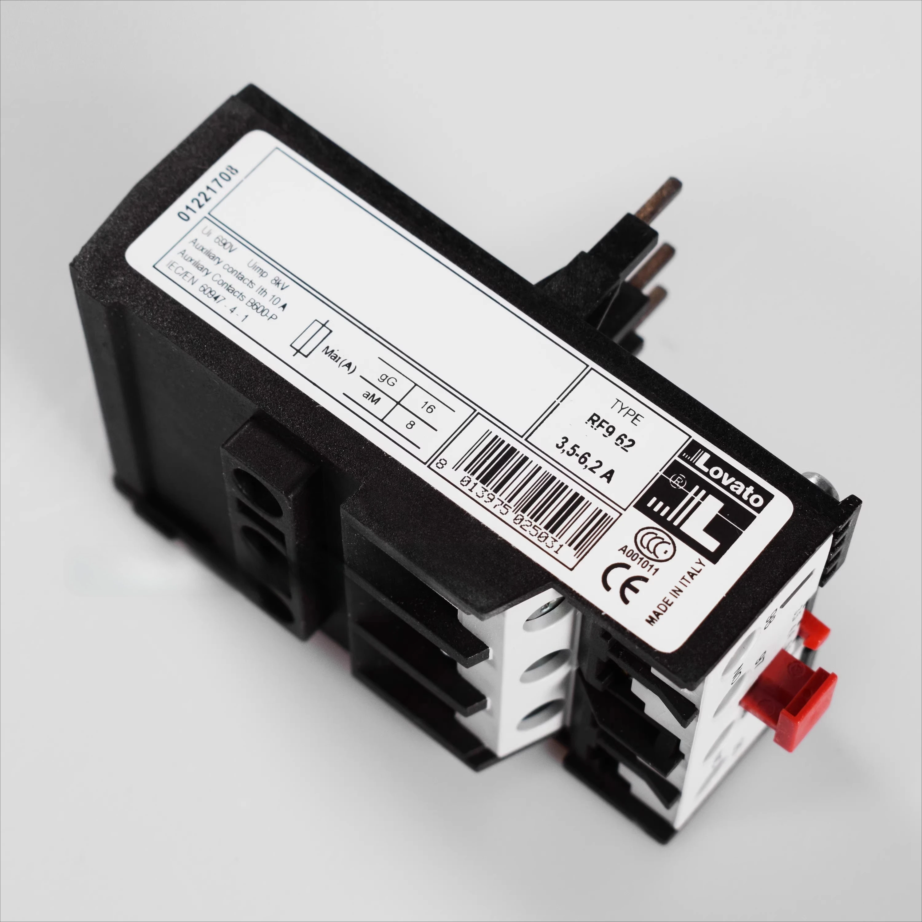 

Latest LOVATO contactor RF9.33 RF9.5 RF9.62 RF12 relay BG0910