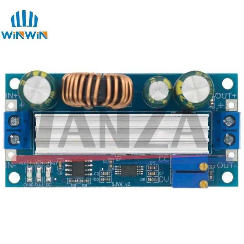 CC CV Adjustable 3A 35W DC 5 -30V to DC 0.5 -30V Step Up Down Buck Boost Converter Power Supply Module Voltage Regulator XY-SJVA