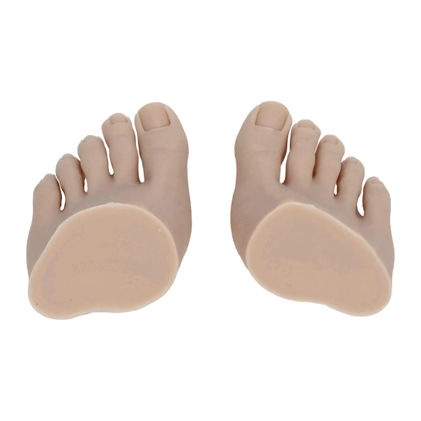 Tattoo Practice Foot Model 1 Pair Washable & Reusable for nail Salon Beginners