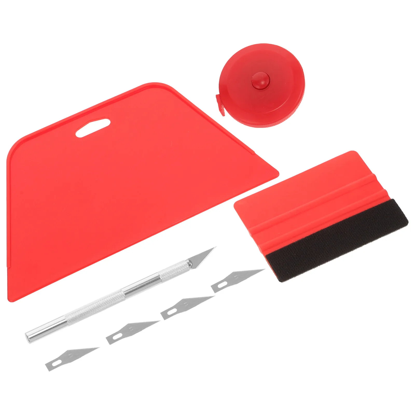 

Набор инструментов для нанесения обоев и профессиональной оклейки автомобилей пленкой: скребок для разглаживания обоев и инструменты для установки пленки