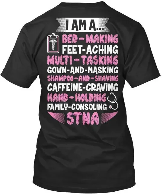 تي شيرت Stna Poem I Am A Bead Making Feet-aching متعدد المهام مصنوع في الولايات المتحدة الأمريكية S-5XL