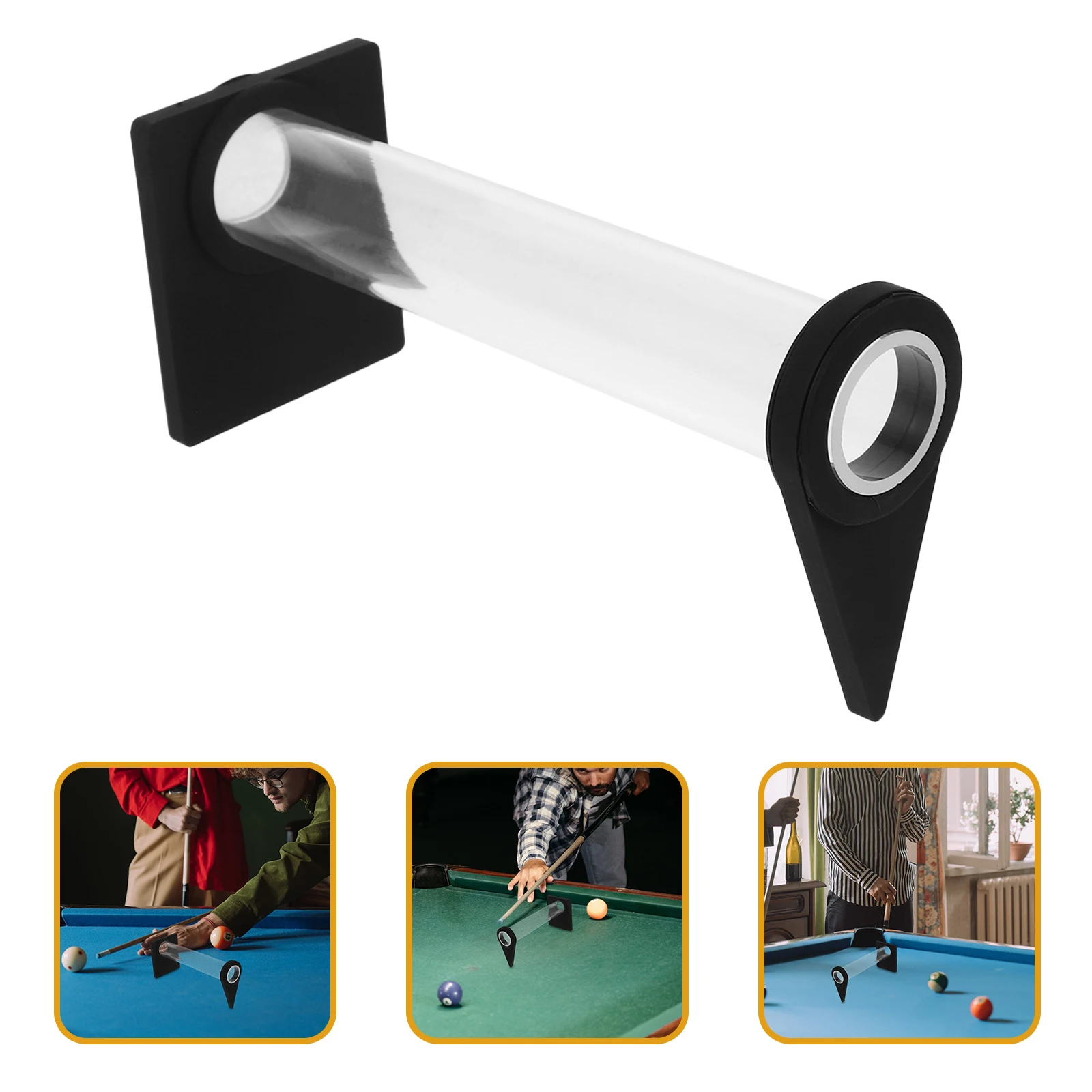 

Billiards Accessories Practice Cue Ball for Pool Plastic Training Tool Stroke Exerciser Aim Trainer Improvement Skill