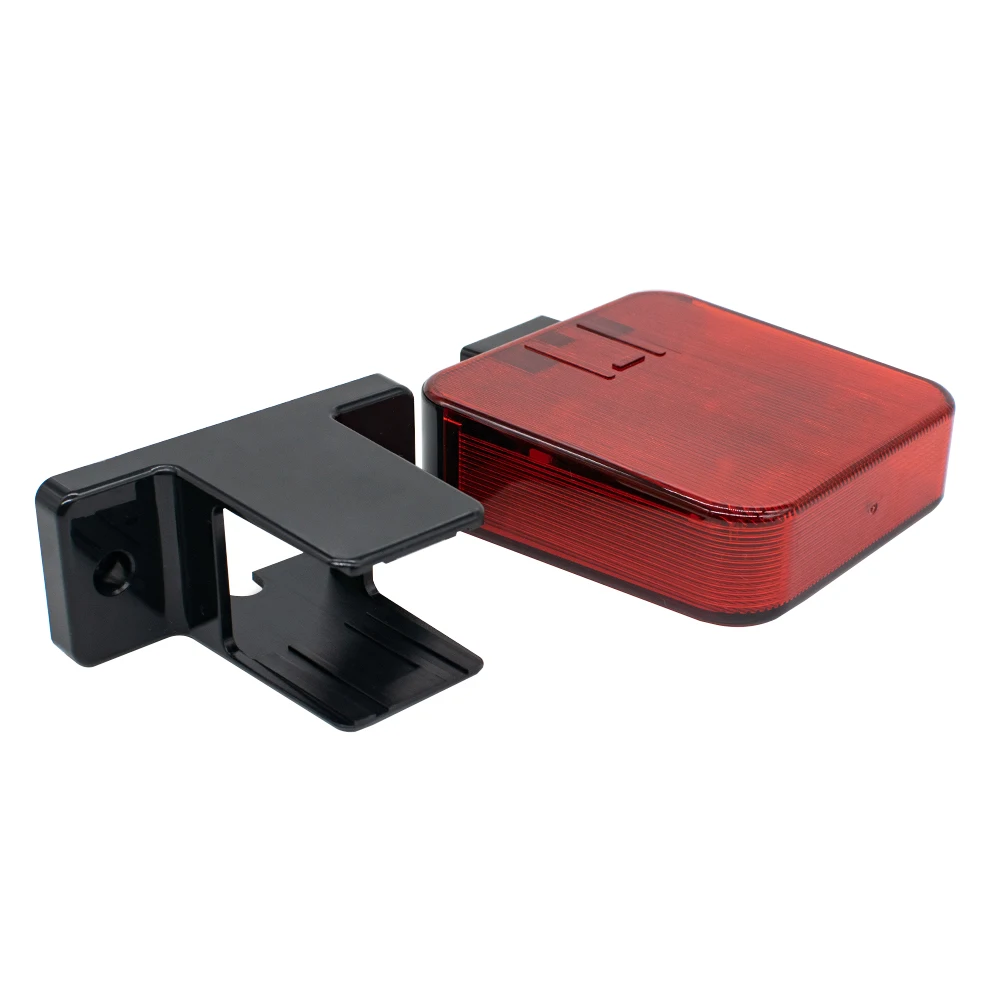 LED Wall Mount Emergency Strobe Light – Outdoor 12V 24V 220V Universal Flashing Signal Alarm & Warning Lamp view 3
