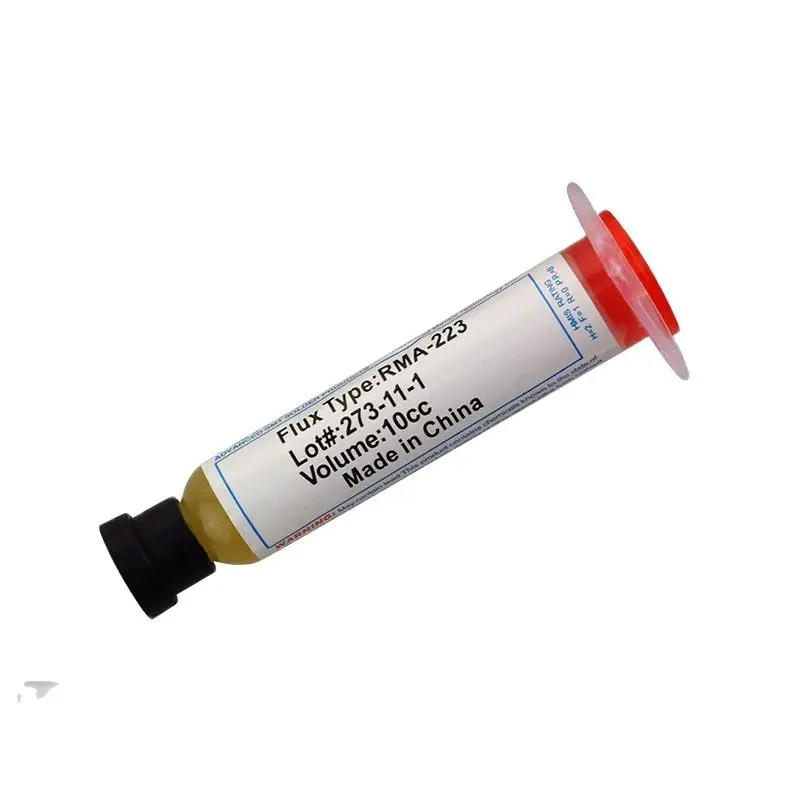 2 шт. DIY паяльная паста 10cc Flux Grease RMA223 RMA-223 для чипов компьютеров телефонов LED BGA SMD PGA PCB инструмент для ремонта