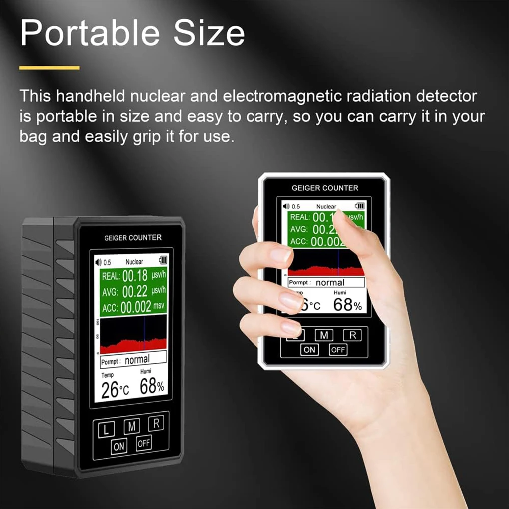 

Plastic Portable Electromagnetic Radiation Detector For Measuring Small Changes In Radiation Levels