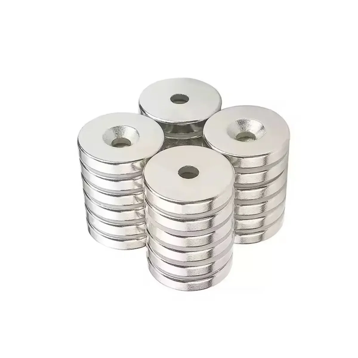 N35 8x3-3 8x5-3 10x3-3 10x5-3 12x3-3mm Hole Strong  NdFeB Neodymium Hole Magnet Super Search Powerful  Round Countersink Disc