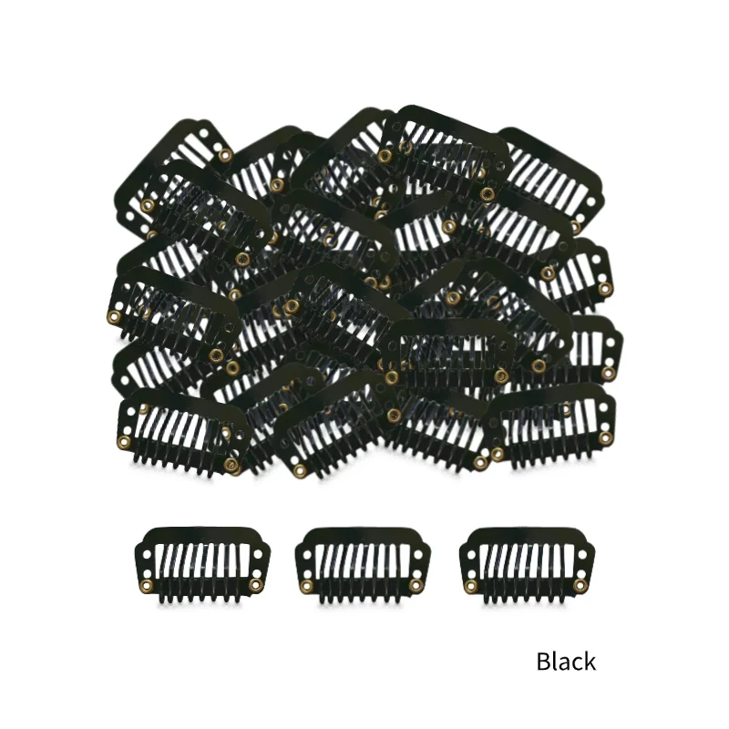 50 шт./упак. из 8 зубных париков-капель — металлический, прочный, портативный и легкий дизайн, для работы и повседневного использования — черный, бело-коричневый