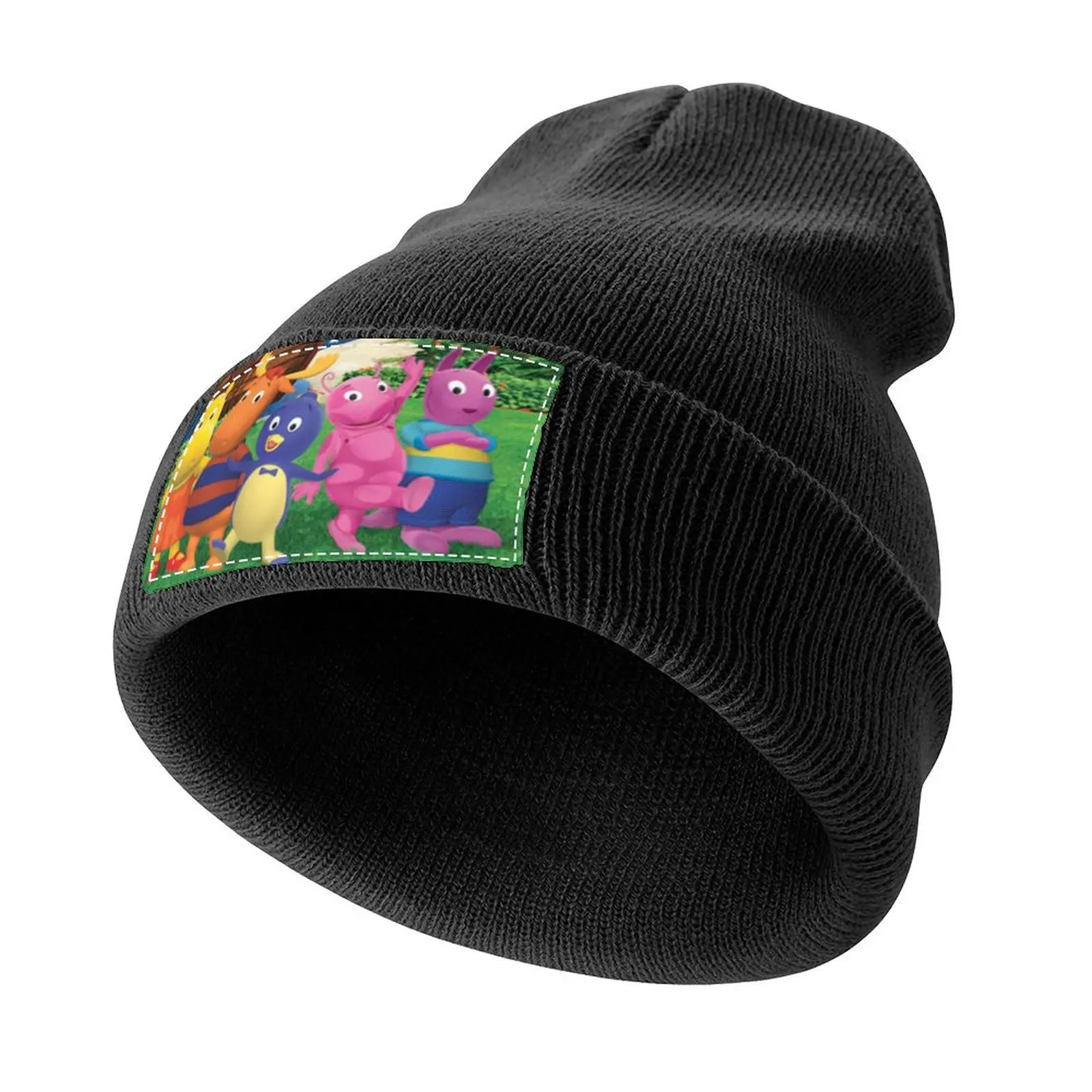 Backyardigans Pablo Tyrone Tasha Austin Uniqua Knitted Cap Dropshipping fashionable Anime Hats For Women Men's