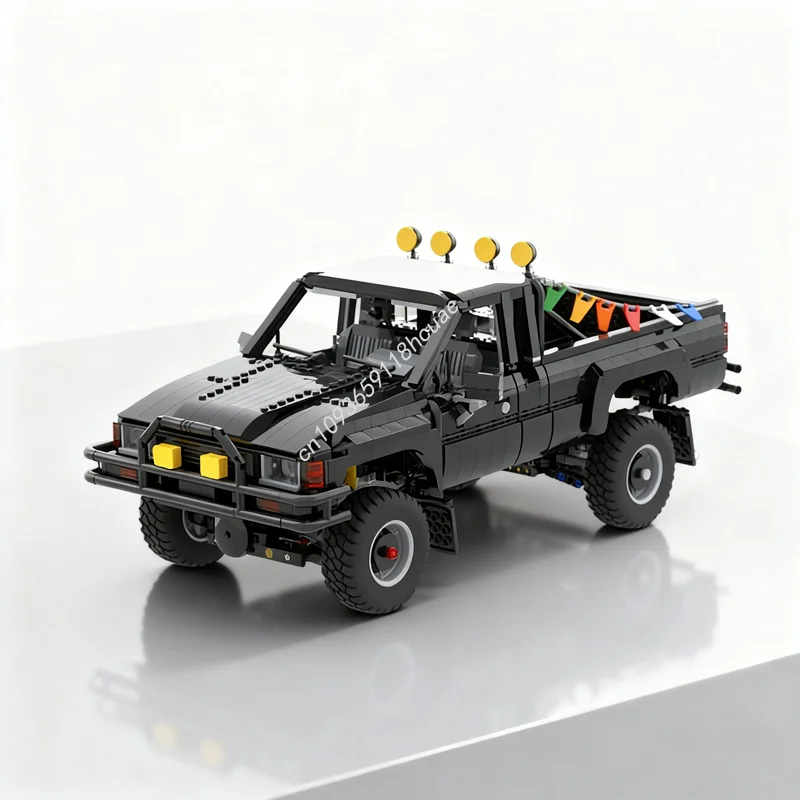 

3208 шт. MOC Marty S Toyota Back The Future Iconsed Модель Строительные блоки Рождественский подарок Архитектурная игрушка DIY Творческий кирпич Дети