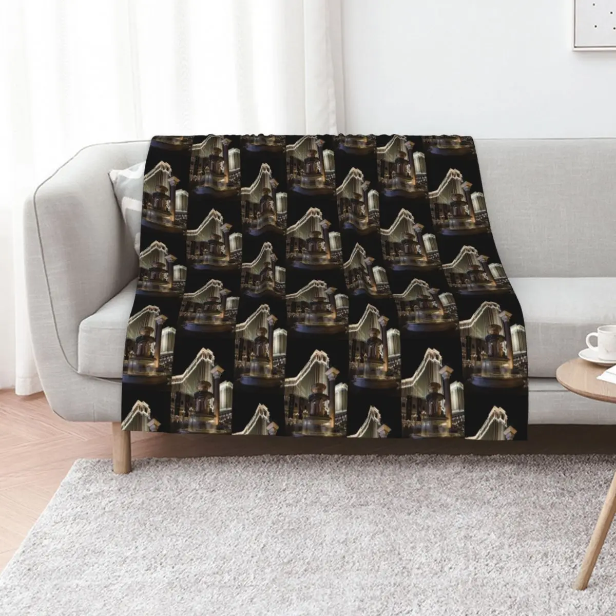 A Night at the Venetian Las Vegas Throw Blanket Moving warm winter Sofa Quilt Luxury Weighted Hairys Blankets