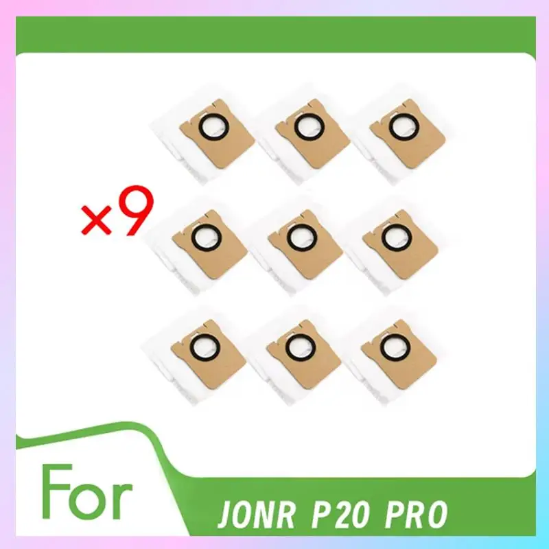 ABRG-9 pezzi sacchetto per la polvere per JONR P20 PRO accessori per aspirapolvere accessori di ricambio di lunga durata accessori ultra durevoli