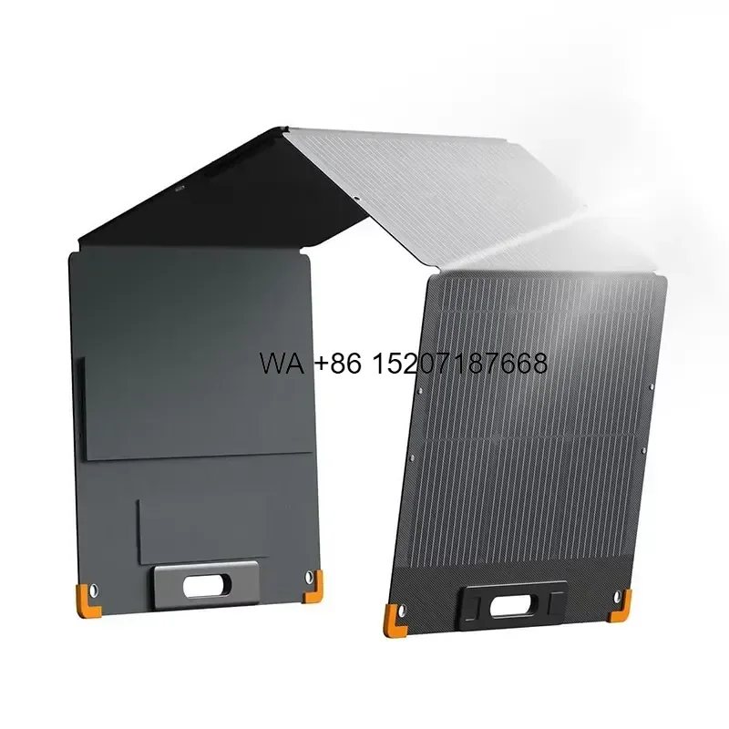 Wmwmnu for 100W 200W 300W 24V Flexible Portable Monocrystalline Silicon Foldable Solar Panels Outdoor PV Module