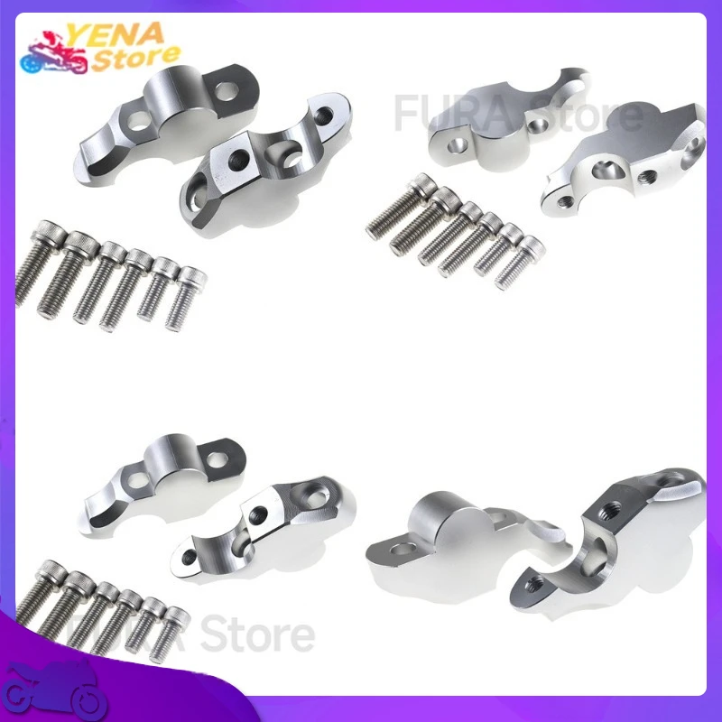 

Universal Motorcycle Handlebar Riser Stem Clamp Kit for BMW R NINE T Aluminum Alloy Handle Bar Extender Mount Adapter