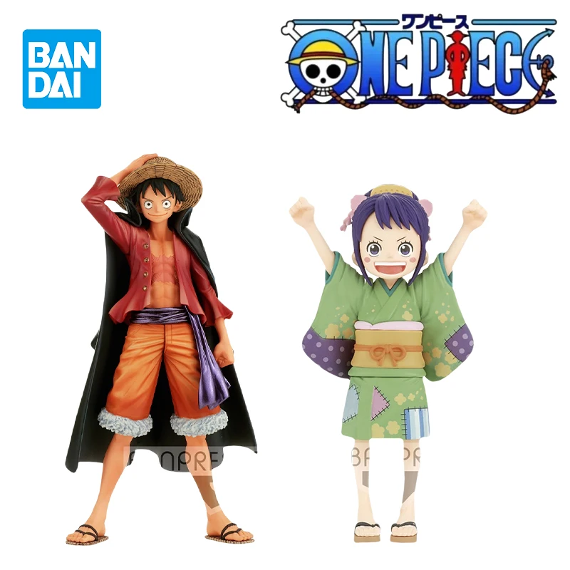 

Original Bandai Banpresto One Piece DXF THE GRANDLINE SERIES Luffy Tama Anime Figures Model Trendy Toys Children's Holiday Gifts