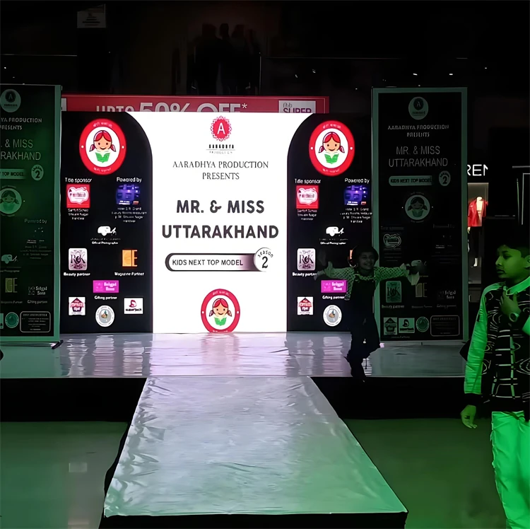 LED High Quality P3.91  Display Screen for Indoor Advertising Commercial Stage Shows Digital Signage Display