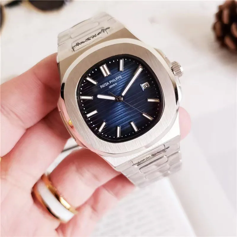 2024 New Luxury Automatic Men Mechanical Movement Luminous Stainless Steel Business Reloj Hombre Baratos Watch