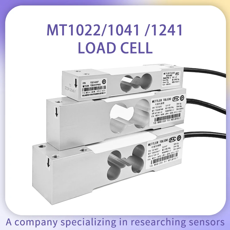 MT1022/1041/1241 METTLER TOLEDO Single Point Load Cell Compressione Sensor High Precision Bench Scale Sensor Portable Weighing