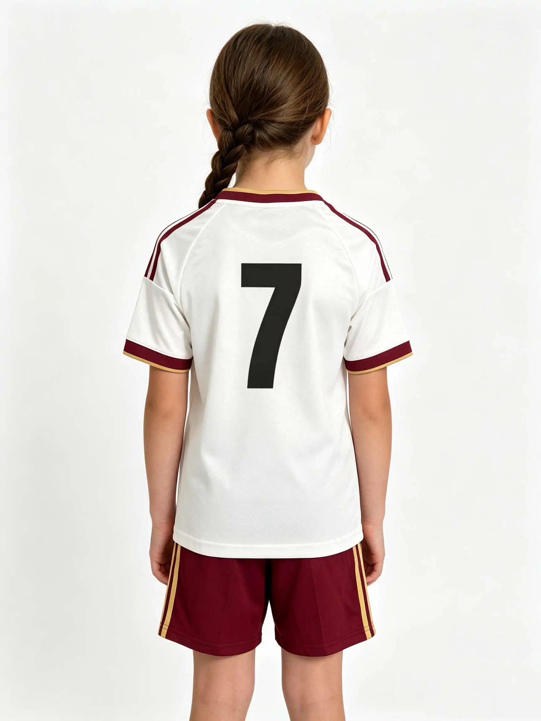 26/27 Unisex Blank Soccer Jersey Set, Kids & Adults Training Uniforms for    School Sports, Running & Team Events view 2