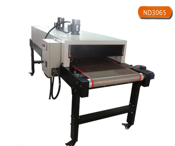 For DGRUIDA 3 meters ND3065 Automatic IR tunnel drying machine T-shirt screen printing ink dryer