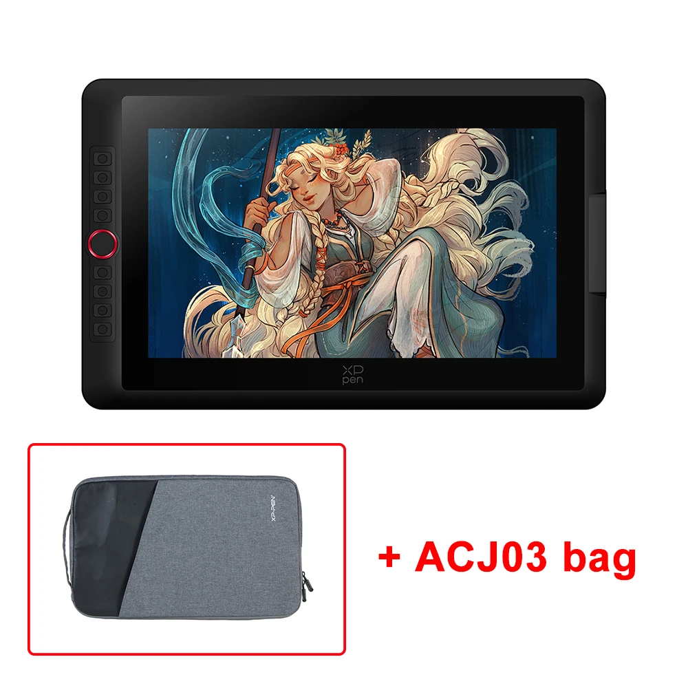 XPPen Artist 15.6 Pro V2 tekentablet met X3 Pro Stylus grafische monitor digitale animatieweergave voor Android Windows Mac