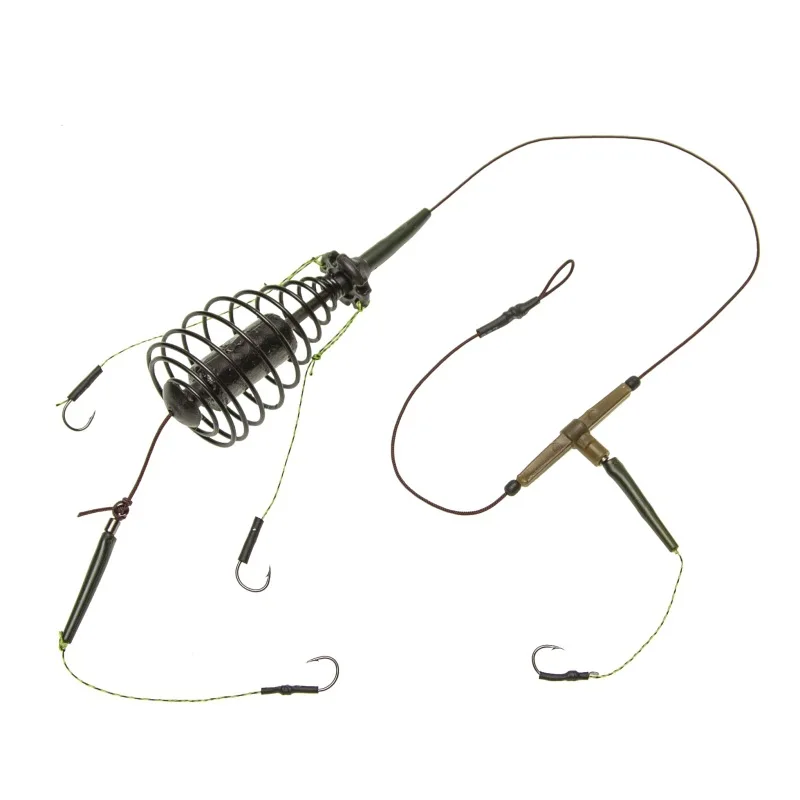 conjunto-de-pesca-de-carpa-completo-alimentador-inline-gaiola-de-isca-com-mola-chumbada-de-chumbo-e-linha-trancada-para-pesca-em-lagos-de-Agua-doce