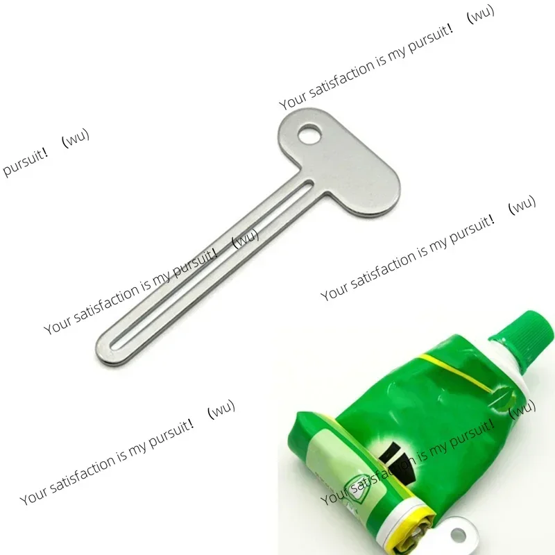 Stainless steel metal tube toothpaste extruder, toilet dispenser