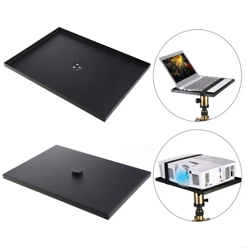 K32C Laptop Notebook Pallet Projector Tray Holder Tripod Stand Mount for Stage Use