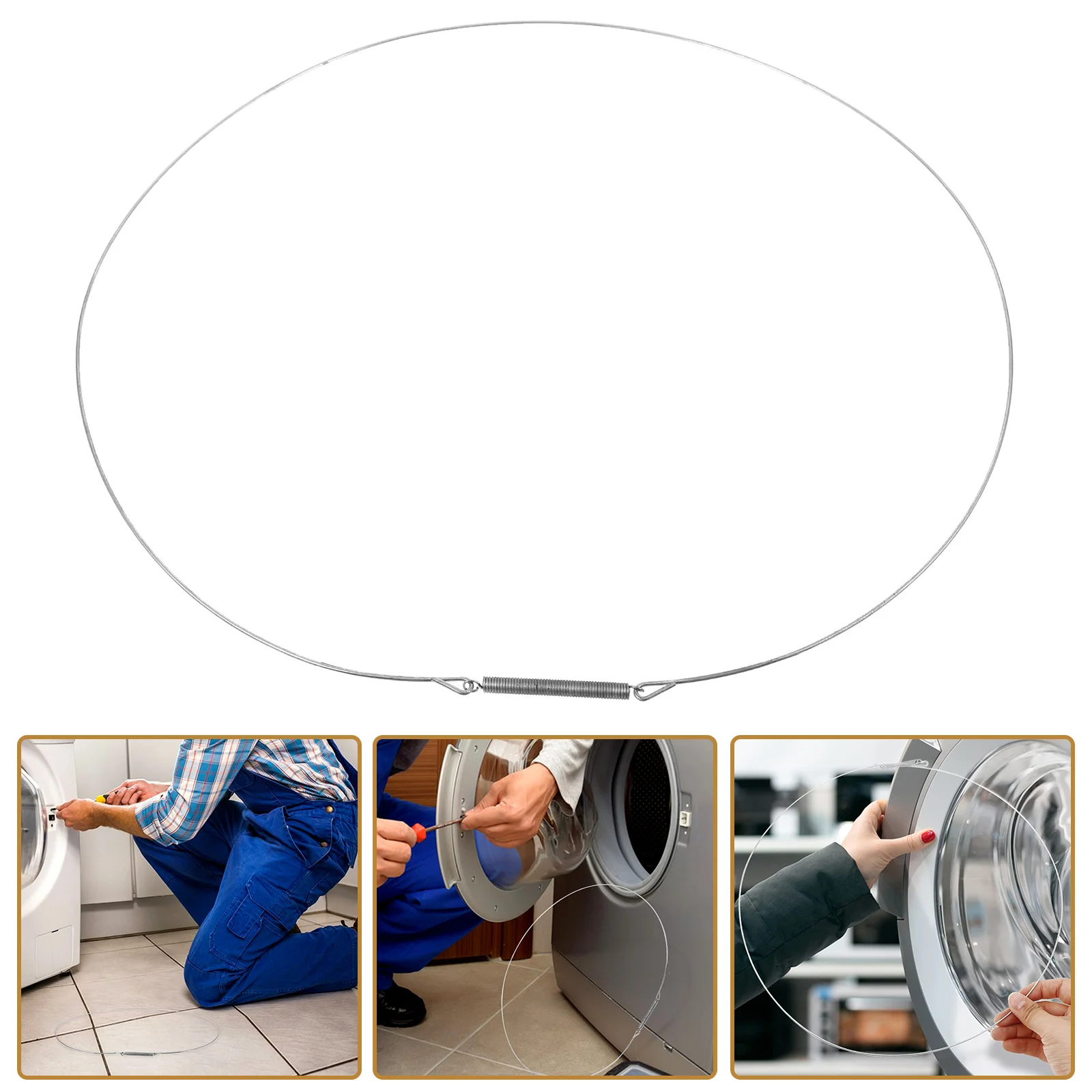 Washing Machine Door Seal Replacement Boot Spring Clamp Washer Repair Machines Accessories Stainless Steel Accessory Parts Hose