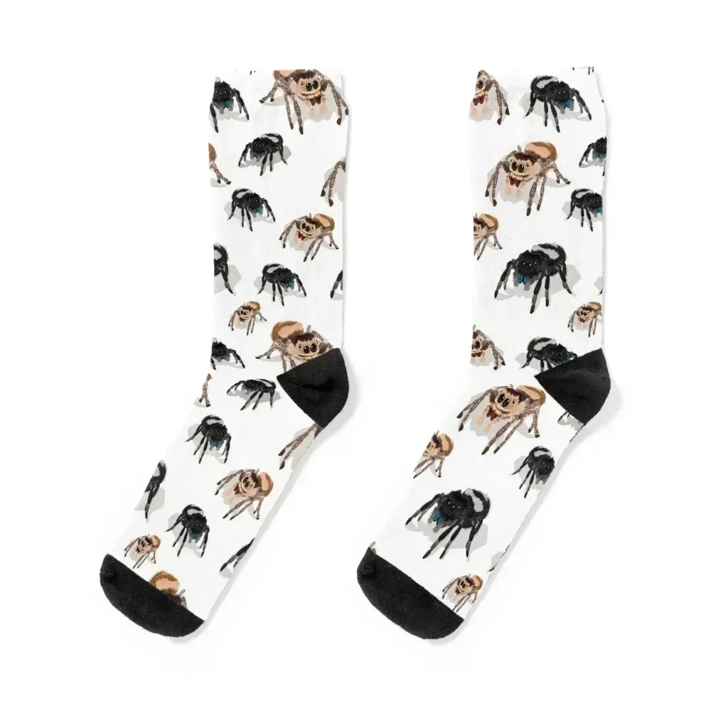 

Pet Regal Jumping Spider Phiddipus Regius Socks short Non-slip cool Men Socks Luxury Brand Women's