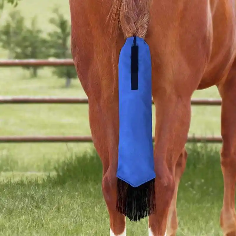 

Horse tail protective cover Horse face cover Anti-mosquito bite Anti-dirt bag Horse tail